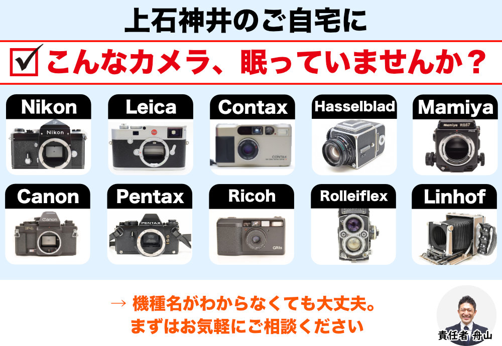上石神井 フィルムカメラ買取